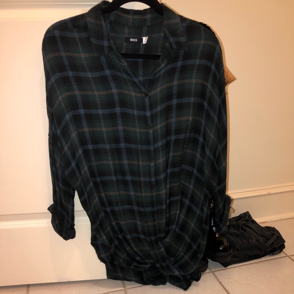 Flannel from Urban Outfitters: Brand BDG. Size S